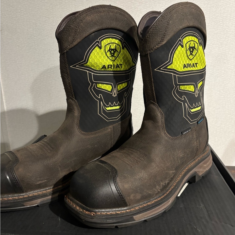Ariat Iron Coffee and Acid Work Boots